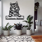 Individuell Name Personalisiert Alaskan Malamute Hund Metall Schild