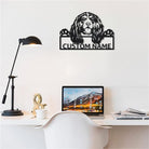 Personalisiert Cavalier King Charles Hund Metall Schild Kunst