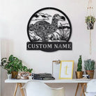 Dodo Vogel Metall Kunst Personalisiert Metall Name Schild