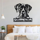 Individuell Name Personalisiert Deutsche Dogge Hund Metall Schild