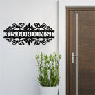 Hausnummern für Heimdekoration Adressmetallschild Individuell