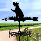 Schottischer Terrier Edelstahl Wetterfahne