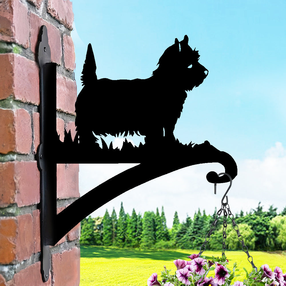 Metall-Warnschild Für West Highland White Terrier – Hundesignal Für Grundstück & Garten