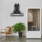 Personalisiert Presa Canario Hund Metall Schild Kunst