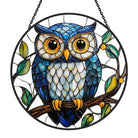 Eule Sonnenfänger Gemalte Fensterdekorationen Dekohänger für Fenster