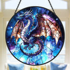 Fliegender Drache Sonnenfänger Gemalte Fensterdekorationen Dekohänger für Fenster