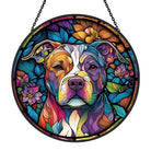 Hund Sonnenfänger Gemalte Fensterdekorationen Dekohänger für Fenster