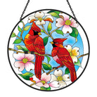Kardinal Sonnenfänger Gemalte Fensterdekorationen Dekohänger für Fenster