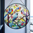 Kolibri Sonnenfänger Gemalte Fensterdekorationen Dekohänger für Fenster
