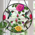 Kolibri Sonnenfänger Gemalte Fensterdekorationen Dekohänger für Fenster