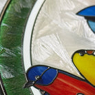 Kolibri Sonnenfänger Gemalte Fensterdekorationen Dekohänger für Fenster