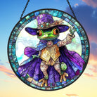 Laubfrosch Sonnenfänger Gemalte Fensterdekorationen Dekohänger für Fenster