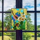 Libelle Sonnenfänger Gemalte Fensterdekorationen Dekohänger für Fenster