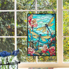 Libelle Sonnenfänger Gemalte Fensterdekorationen Dekohänger für Fenster