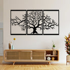 3 Stück Haushalt Eisen Lebensbaum Metall Wanddekoration