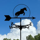 Einhorn Edelstahl Wetterfahne