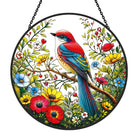 Vogel Sonnenfänger Gemalte Fensterdekorationen Dekohänger für Fenster