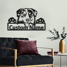 Personalisiert Australian Shepherd Hund Metall Schild Kunst