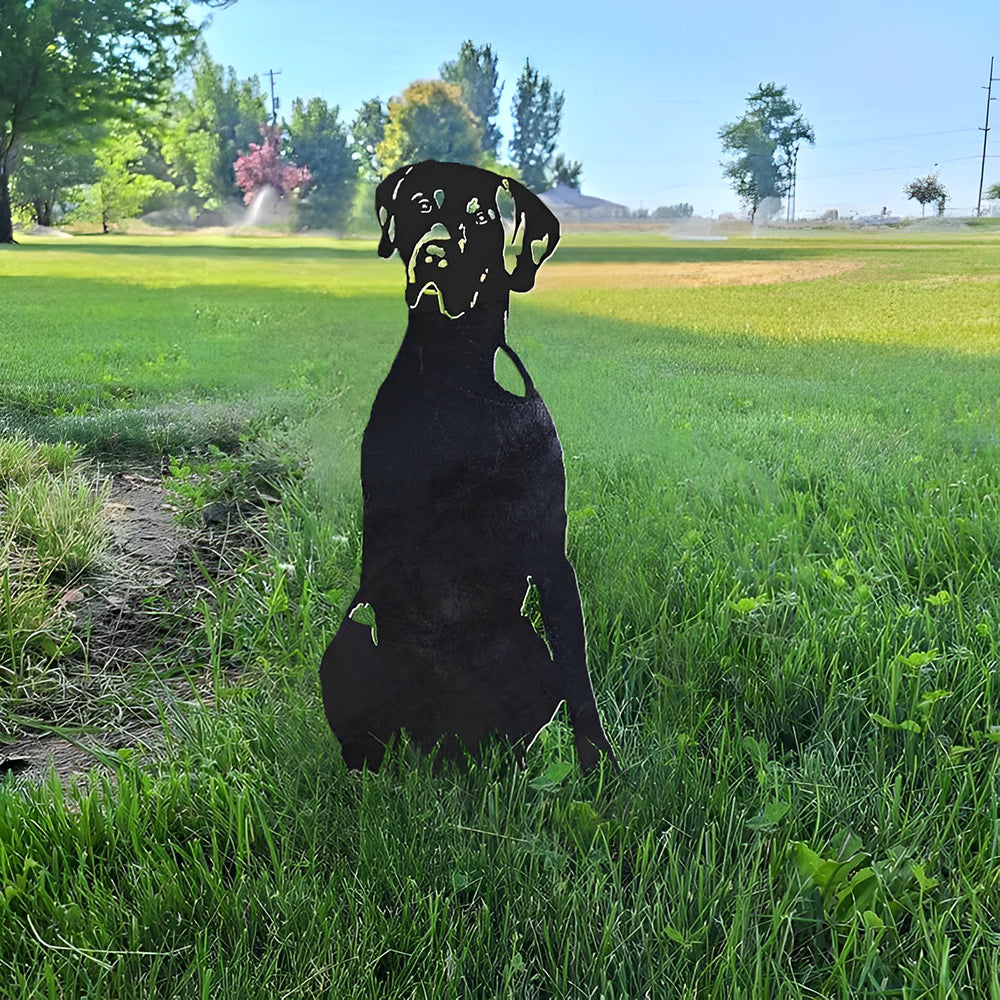 German Shorthaired Pointer Metal Silhouette