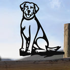 Labrador Farm Outdoor Metal Garden Art