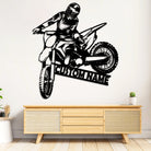 Motorrad Metall Wandkunst Individuell Name Metall Schild