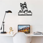 Personalisiert Scottish Terrier Hund Metall Schild Kunst