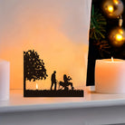 Couple Under The Tree Kerzenhalter Metall Dekorativ