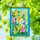 Kolibri Sonnenfänger Gemalte Fensterdekorationen Dekohänger für Fenster