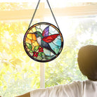 Kolibris Sonnenfänger Gemalte Fensterdekorationen Dekohänger für Fenster