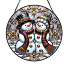 Weihnachten Schneemänner Sonnenfänger Fenster-hängendes Dekor